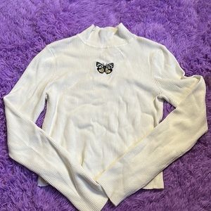 White long sleeve shirt